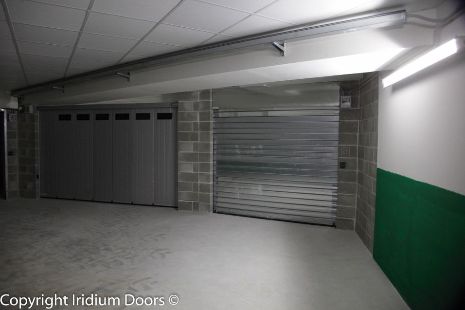 Iridium Doors Sezionale a scorrimento laterale PAVO e serranda 18