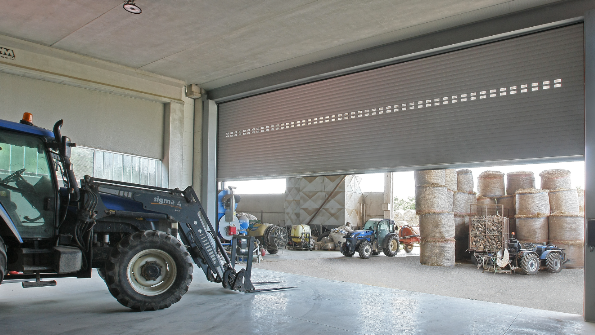 Assistenza rapida nelle Langhe e Monferrato per aziende agricole: portoni, serrande e ricambi veloci