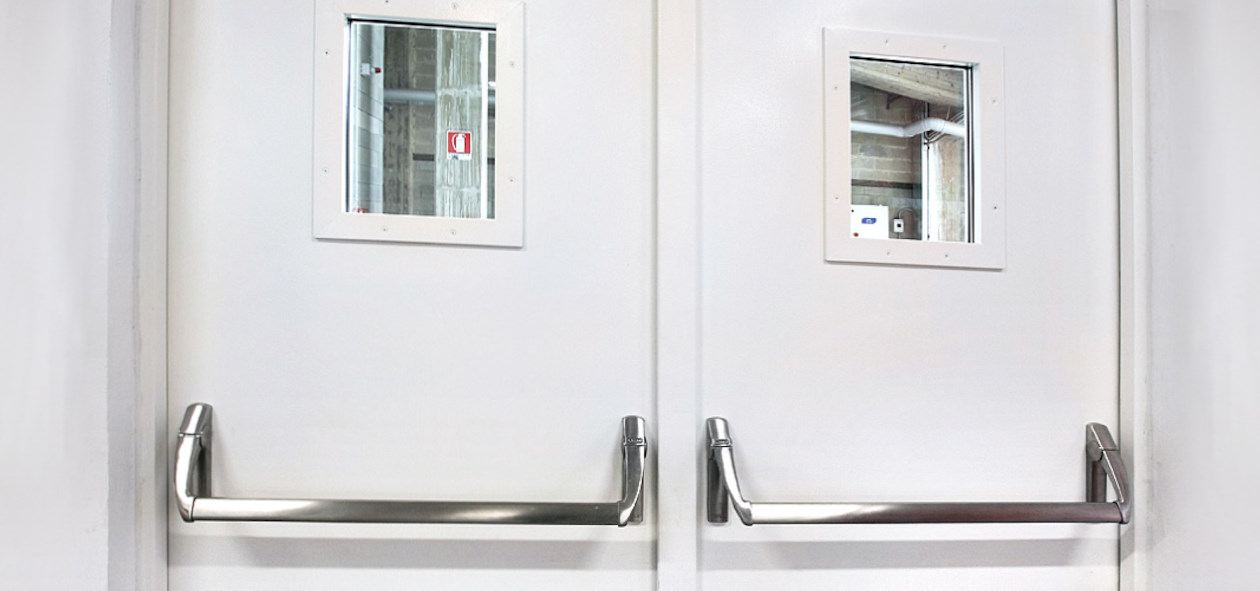 Porte pedonali REI accessori